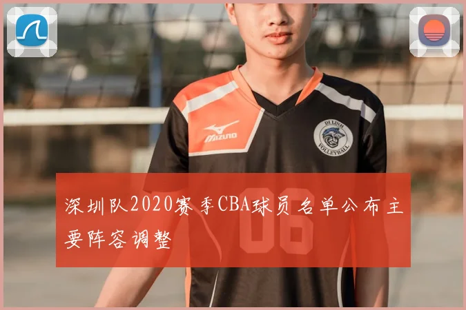 深圳队2020赛季CBA球员名单公布主要阵容调整
