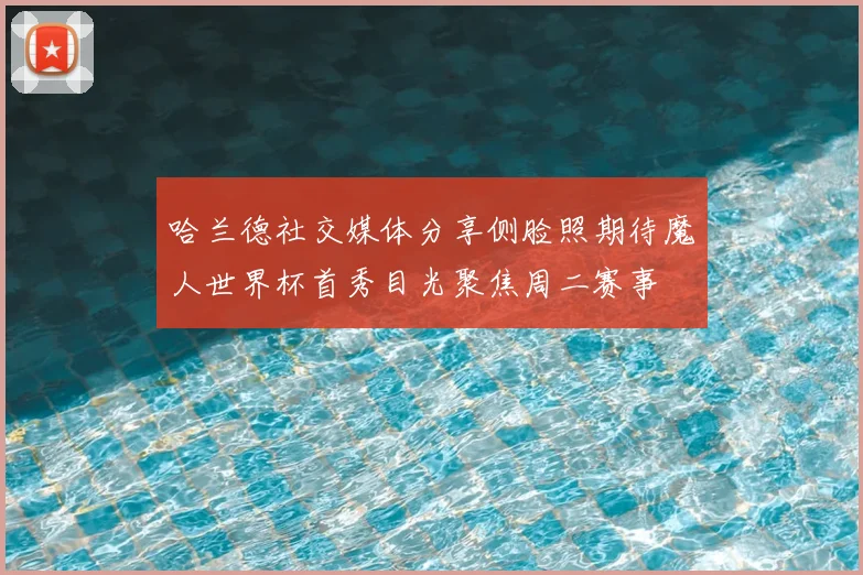 哈兰德社交媒体分享侧脸照期待魔人世界杯首秀目光聚焦周二赛事